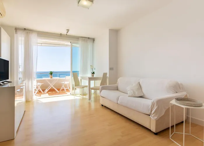 Апартаменты Roca Chica - Parking - Frente Playa - Terraza - Wifi - Bajondillo Y Carihuela Торремолинос