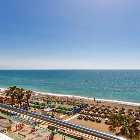Roca Chica - Parking - Frente Playa - Terraza - Wifi - Bajondillo Y Carihuela Апартаменты Торремолинос