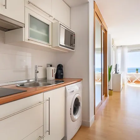 Roca Chica - Parking - Frente Playa - Terraza - Wifi - Bajondillo Y Carihuela Апартаменты Торремолинос